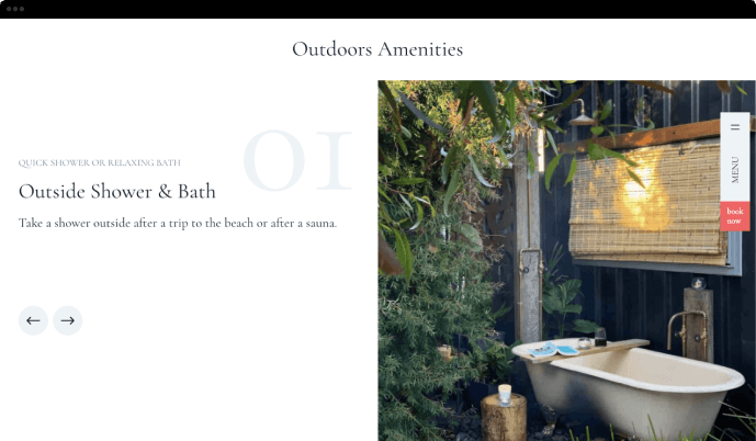 The Mews St Leonards outside amenities carousel screenshot